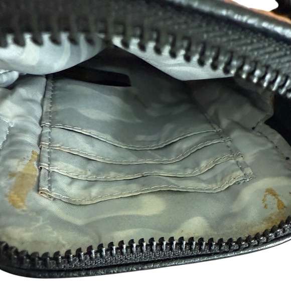 Aimee Kestenberg Nylon/Leather Leopard Crossbody Shoulder Bag Purse - Picture 7 of 10